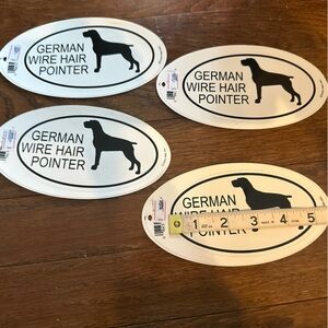 German Wire Hair Pointer Stickers